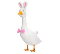 Vjsujehgy Abiti da Coniglio Pasquale per Oche da - Vestiti da Statua da Giardino per Oche - Abbigliamento Pasquale per Giardino Esterno