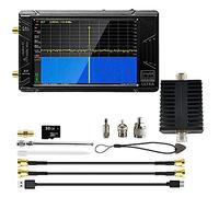 Vjsujehgy Analizzatore di Spettro da 4 Pollici - V0.4.5.1 Analizzatore di Tester da 100 KHz-5,3 GHz Set Batteria Integrata da 3000 MAh e Generatore di Segnale RF con Scheda SD da 32 GB Radio QRP