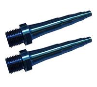 Vjsujehgy ASSE del Pedale Lollipop in Lega di Titanio ASSE del Pedale in Lega di Titanio Allungato Lega di Titanio TC4 78Mm-Blu