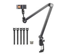 Vjsujehgy Braccio A Forbice Pieghevole per Microfono da Registrazione con Supporto Sospeso per Microfono da Registrazione