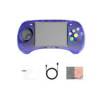 Vjsujehgy Console di Gioco Portatile RG Arc-S 256G 4 Pollici IPS Linux OS Design A Sei Pulsanti Lettori Video retrò Supporto Maniglia Cablata Una Facile Installazione Durevole