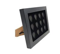 Vjsujehgy Cornice Porta Plettri per Chitarra, Teca Espositiva per Plettri, da Parete o da Tavolo.