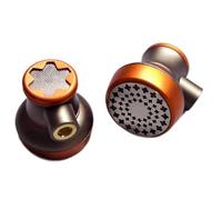 Vjsujehgy Cuffie Auricolari Head 14.2mm HiFi Dual Dynamic Driver Solo Cuffie Auricolari Flat Head