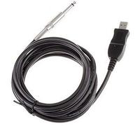 Vjsujehgy da 3 Metri USB un 6,35 Femmina Adattatore Microfono Mic Link Audio