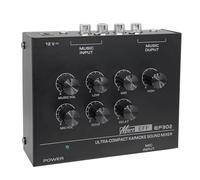 Vjsujehgy EF302 Console di Missaggio Audio Mixer Audio USB Microfono Effetti di Registrazione Mixer Audio Spina UE