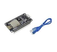 Vjsujehgy ESP8266 Scheda A Chip Singolo CP2102 Scheda di Sviluppo Nera + USB ESP-12E MCU ESP8266 Nodecu Lua V3 Internet of Things Scheda di Sviluppo WiFi