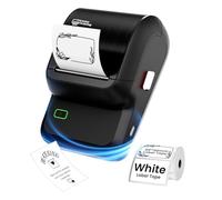 Vjsujehgy Etichettatrice, Etichettatrice Bluetooth Compatibile con Telefoni Cellulari e Computer, Etichettatrice Portatile Inchiostro per Indirizzo A