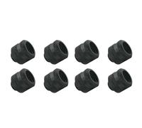 Vjsujehgy Kit di Raccordi per Tubi Rigidi da 8 Pezzi per Connettori A Compressione Rigidi in Acrilico PETG da 14 mm per Raffreddamento Ad Acqua del Computer