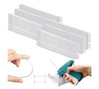Vjsujehgy Kit Dispositivi Fissaggio per Pistola per Etichettatura Micro-Tipo 0,13 Pollici Ricariche per Pistola per Etichettatura 0,18 Pollici Punta per Etichettatura Fine 0,21 Pollici A
