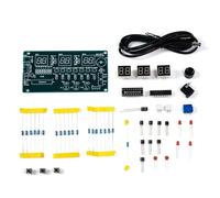 Vjsujehgy Kit Fai-da-Te per Orologio Elettronico con Display A LED A Tubo Digitale, Modulo Elettronico con Parti e Componenti