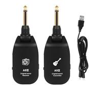 Vjsujehgy Kit Ricaricabile Amplificatore Ricevitore Trasmettitore per Chitarra A9II per Basso Elettrico