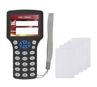 Vjsujehgy Lettore Scrittore Duplicatore di Schede Smart RFID NFC A 10 Frequenze + 5 Schede XUID 125K 13.56MHz Copiatore Chiave RFID Replicatore