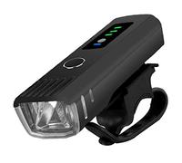 Vjsujehgy Luce per Bici Ricaricabile USB 4 modalità Lampada per Luce Anteriore per Bicicletta per Bici Lanterna per Torcia A LED Impermeabile per Ciclismo