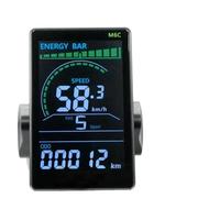 Vjsujehgy M6C Display LCD per Bici Elettrica 24V-60V Pannello per Scooter Elettrico Schermo A Colori con USB per Accessori per Bici Elettriche da Montagna (SM 6PIN)
