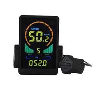 Vjsujehgy M7C Display LCD per Bici Elettrica Misuratore di Colori 24V-60V e Pannello LCD per Scooter con UART USB per Accessori per Parti di Ricambio per Bici Elettriche da Montagna (SM 5PIN)