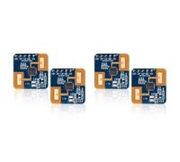 Vjsujehgy Modulo Sensore Radar A Onde Millimetriche Smart Ld2420 da 24 Ghz, 4 Pezzi, Modulo di Rilevamento di Presenza e Movimento Umano
