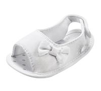 Vjsujehgy Neonato Toddler Girl Soft Sole Bowknot Sandali Scarpe Culla Panno (0~6 Mese,)