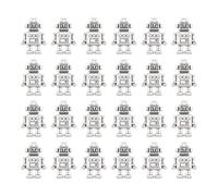 Vjsujehgy Pendente Robot Bulk Kit Meccanico Kit Pendente Metallo Kit Collana Braccialetto Robot Futuristico retrò