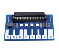 Vjsujehgy Per La Scheda di Espansione Micro-Bit Mini Scheda di Espansione Musicale per Pianoforte Fantastiche Luci Colorate/Cicalino/Tastiera Interfaccia I2C