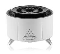 Vjsujehgy Per Vulcano Umidificatore Diffusore di Aroma di FuocoOli Essenziali per la Casa Mini Aria Fumante Medusa di (A) Spina UE Durevole Facile da Installare Facile da Usare