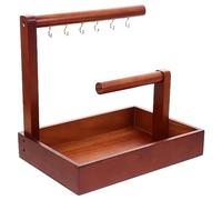 Vjsujehgy Portacollane Mostra Scaffale Organizzatore di Gioielli Espositore per Braccialetti Espositore per Braccialetti Porta Braccialetti Espositore da Tavolo per Orologi Durevole Facile da Usare -A