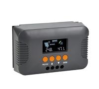 Vjsujehgy Regolatore di Carica Solare MPPT 10A 24V 36V 48V 60V 72V Regolatore Pannello Solare Caricabatterie Solare per Batteria -Acido LiFePO4