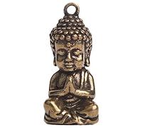 Vjsujehgy Shakyamuni Buddha Statue Mini Bronze Buddha Statue Piccola Scena Accessori Tavolo da tè Decorazioni per la Casa
