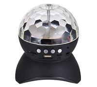 Vjsujehgy Star Project Master Stage Lighting Altoparlante Wireless Bluetooth Altoparlante LED Rotante Sfera Magica di DJ Stereo Altoparlante Festa Un Casa