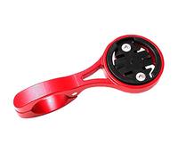 Vjsujehgy Supporto per Bicicletta TT Supporto per Computer per Bici Supporto per GPS per Triathlon Supporto per Computer da 22, 2 Mm, Rosso