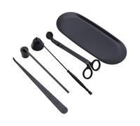 Vjsujehgy Taglia Stoppini per Candele, Set di Accessori per Candele 5 in 1, Kit per La Cura delle Candele, Regalo per Gli Amanti delle Candele Profumate, Set di Accessori per Candele
