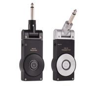 Vjsujehgy Trasmettitore Ricevitore Wireless per Chitarra 2.4G Ricaricabile 180 Girevole