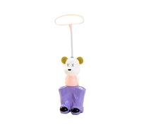 Vjsujehgy USB Learning Dormitorio Camera da Letto Lettura sul Comodino Luce Notturna LED Scrivania Protezione per Gli Occhi Luci Notturne per Studenti Universitari Rosa