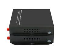 VJSUWI 1 Pair 8 Channel -PCM Voice TEL Over Fiber Optic Multiplexer Extender with 100M Ethernet,Support Caller ID And Fax Function