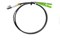 VJSUWI Cavo Patch corazzato a 2 Core 5M-500M TPU OM3 2C E2000/A LC FC ST multimodale 100M 200M 50M120M150M 2 Ponticelli in Fibra Ottica(50M 1pc TPU,E2000A-SCA)