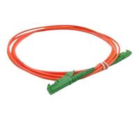 VJSUWI Cavo Patch in Fibra E2000-E2000 simplex OM1 OM2 1M 2M 3-M 5M 7M 10Mtr Ponticello in Fibra Ottica Multimode SX E2000/A 50m 30m 20m(15m 5pcs OM1)