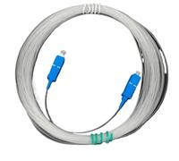 VJSUWI Cavo Patch in Fibra Ottica SC 5 Pezzi 5~30m Cavo di Ingresso Invisibile Trasparente Tac(20M)
