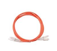 VJSUWI Cavo Patch in Fibra Ottica SC-SC Duplex multimodale 3,0 mm 62,5/125 um Cavo in Fibra Ottica Jumper 20 pz(4MTR)