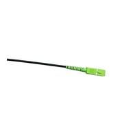 VJSUWI Codini corazzati 1C 2-100M LC SC FC ST A 2m 3-m 5m 1 Core Cavo monomodale SM ftth Jumper Fibra Singola Nero(100m 1pc,LC Pigtail)
