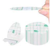 VJUYSW 100 Adesivi per Orecchie da, Protezioni Morbide Traspiranti Impermeabili, per la Doccia, USA e Getta, Copriorecchie Trasparenti Ultra Sottili, con Tappi per Le Orecchie.