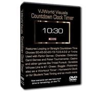 Vjworld Visuals Countdown Clock Timer [DVD] [Region 1] [US Import] [NTSC]
