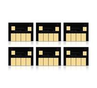 VJZYUTSW Cartuccia a inchiostro da 300 ml CHIP compatibile con 746 746xl per DesignJet Z6 Z9 Z9+ Plotteri di grande formato P2V80A P2V82A P2V83A(746 chip- 6Color)