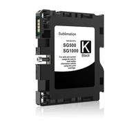 VJZYUTSW Cartuccia di inchiostro compatibile con chip per sega SG500 SG1000 Sublimation Ink(BK)