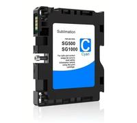 VJZYUTSW Cartuccia di inchiostro compatibile con chip per sega SG500 SG1000 Sublimation Ink(C)