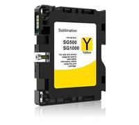 VJZYUTSW Cartuccia di inchiostro compatibile con chip per sega SG500 SG1000 Sublimation Ink(Y)