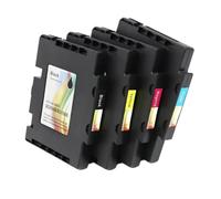 VJZYUTSW Cartuccia di inchiostro compatibile set per la saggrass SG500 SG1000 con inchiostro di sublimazione chip(10Set)