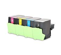 VJZYUTSW Cartuccia di toner a 4 colori compatibile per C310 C315 Stampante 006R04356 57 59 58(1 Set 4Color)