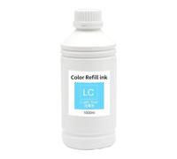 VJZYUTSW Inchiostro tintura da 1000 ml compatibile con Fuji DX100 Stampante T7811 T7812 T7816 e D700 INCERATURA TYE T7821 T7826 Disponibile in 6 colori(1000ML-LC)
