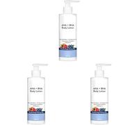 VK 10% AHA + 1% BHA Body Lotion - Smooths Rough & Bumpy Skin - Glycolic & Lactic Acid Body Lotion with Niacinamide - 200 Ml (Pack of 3)