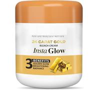 VK 24 Carat Gold Bleach Cream for face and Body Golden Glow, Reduces Blemishes, de tan and Reduce Pigmentation, for Glowing Skin Beautiful Skin for Men and Women, 400g
