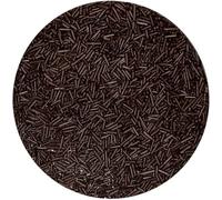VK Chocolate Sugar Sprinkles, Vermicelli | Toppings Choco Sugar Strands for Cake Decoration - 250 Grams
